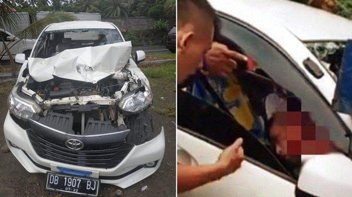 Kondisi Mobil Avanza Ringsek