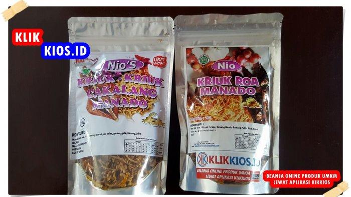 Produk Nio's Kriak Kriuk UMKM Sulut