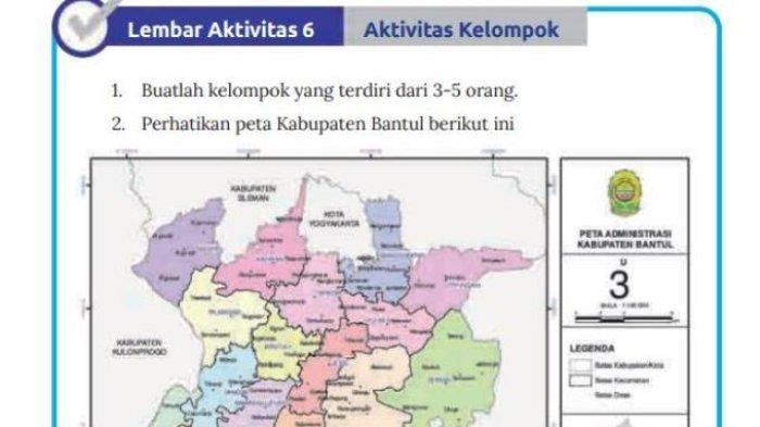 Lembar aktivitas 6 yang merupakan Aktivitas Kelompok dan bisa dikerjakan secara bersama-sama pada halaman 20 dan 21 buku mapel IPS kelas 7 SMP. . Inilah kunci jawabannya.