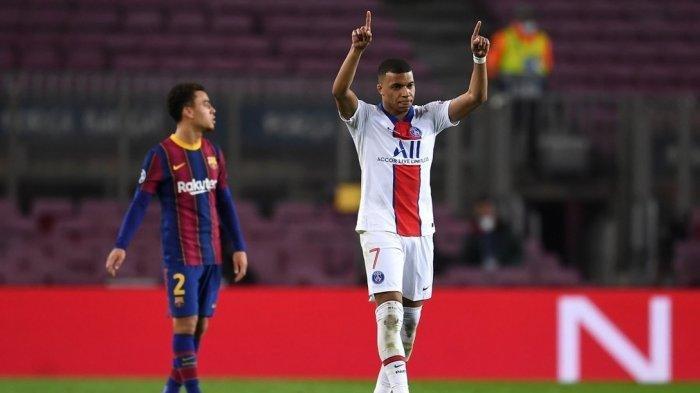 Hasil Barcelona vs PSG 1-4 Liga Champions Babak 16 Besar Leg Pertama.
Artikel ini telah tayang di tribun-medan.com dengan judul Hasil Liga Champions - Barcelona Dibantai PSG 1-4, Mbappe Show di Camp Nou Cetak Hattrick, https://medan.tribunnews.com/2021/02/17/hasil-liga-champions-barcelona-dibantai-psg-1-4-mbappe-show-di-camp-nou-cetak-hattrick?page=all.
Editor: Ilham Fazrir Harahap