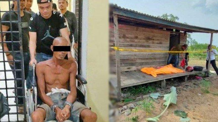 Lokasi kejadian ayah mutilasi anak kandung dan Arharubi, ayah yang memutilasi anak kandungnya di Kabupaten Indragiri Hilir (Inhil), Riau.