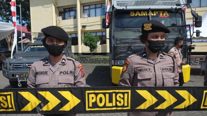Lomba Orasi Unjuk Rasa 2021 Piala Kapolri yang berlangsung di Mapolda Sulut, Jumat (3/12/2021).