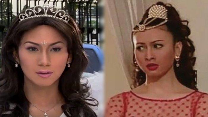 Marini Zumarnis saat jadi Ibu Peri dan Diana Pungky saat jadi Jinny