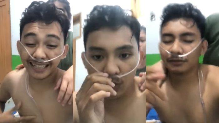 Momen pilu Glenn Endriko Deeng sebelum meninggal dunia.