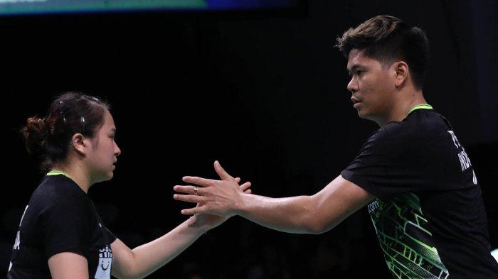 Pasangan ganda campuran Indonesia Praveen Jordan/Melati Daeva Oktavianti