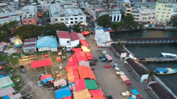 Pelabuhan Wisata Kalimas Kota Manado, Senin (29/11/2021).