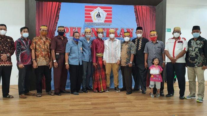 Pelantikan KKSS Mapanget di Balai Dikat dan Standarisasi Industri Manado, Minggu (14/3/2021).