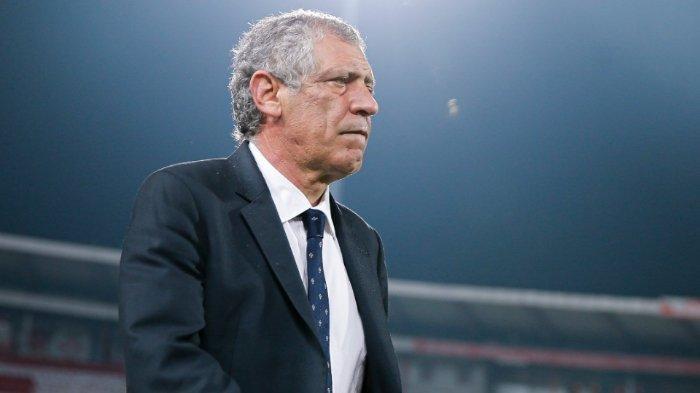 Pelatih Timnas Portugal Fernando Santos.