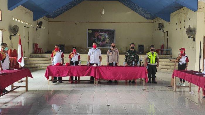 Peluncuran Pokja SDGs Desa di Desa Maumbi, Kecamatan Kalawat, Minahasa Utara, Sulawesi Utara, Rabu (7/4/2021).