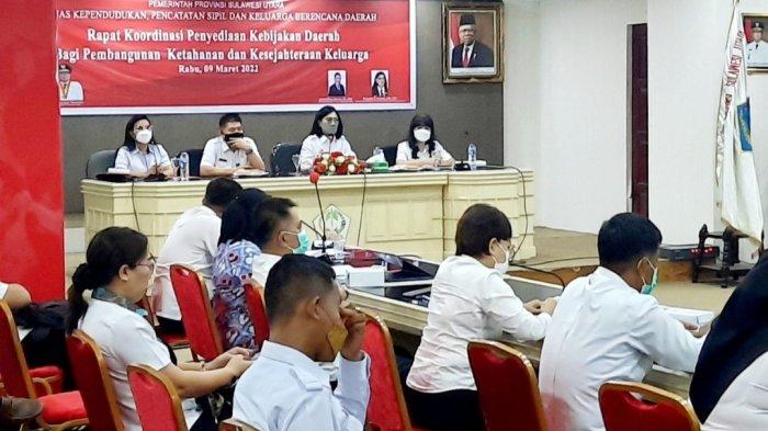 Pemprov Sulut mengundang perwakilan Pemerintah kabupaten/kota membahas prevelensi stunting di Kantor Gubernur, Rabu (9/3/2022)