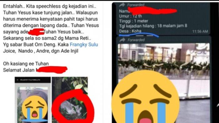 Penemuan Mayat Bocah dalam karung