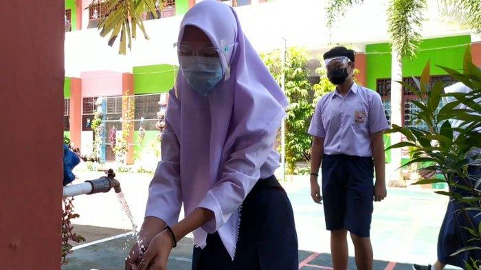 Penerapan Covud-19 di SMP Negeri 4 Kotamobagu