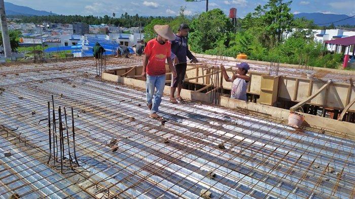Pengecoran Lantai 2 Masjid Baitul Khoir Perumahan GPI Mapanget Manado Sulut (2)