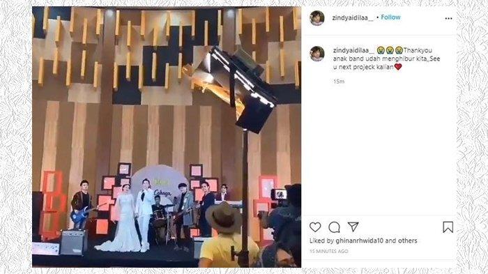 Pernikahan Natasha Wilona dan Stefan William di Sinetron Anak Band