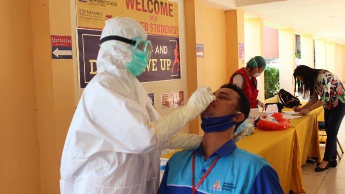 Peserta diwajibkan di swab test antigen sebelum mengikuti Webinar MIS
