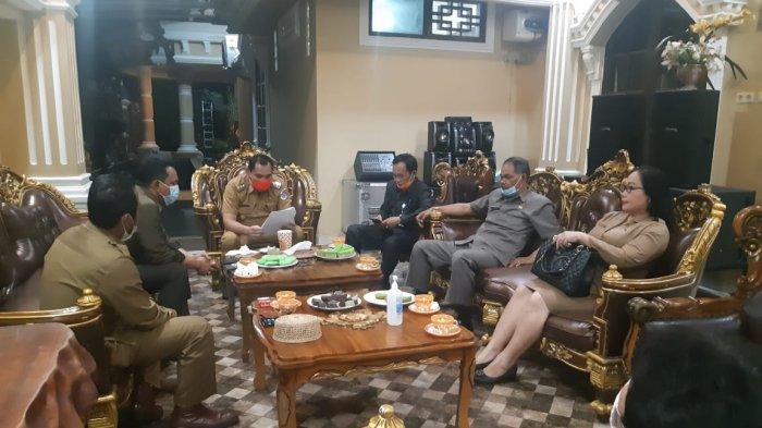 Pjs Bupati Boltim Christian E Talumepa mengawal langsung rapat evaluasi Perubahan APBD Kabupaten Bolaang Mongondow Timur (Boltim) tahun anggaran 2020