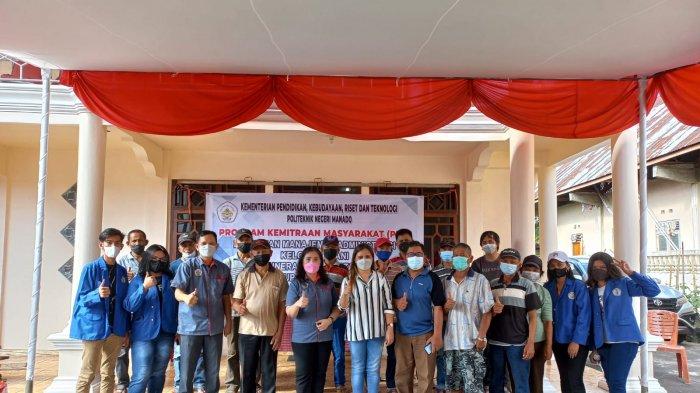 Politeknik Negeri Manado melakukan pelatihan Manajemen Administrasi, pada Kelompok Tani Amut di Desa Kauneran Satu, Kecamatan Sonder, Kabupaten Minahasa.