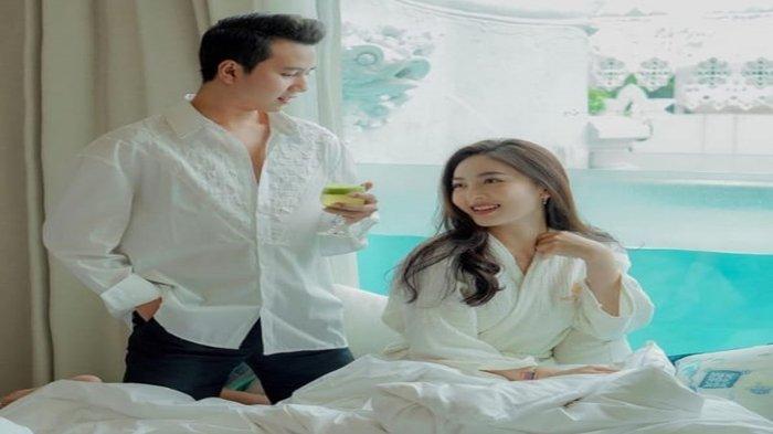Potret Natasha Wilona dan Rian Budi Santoso.