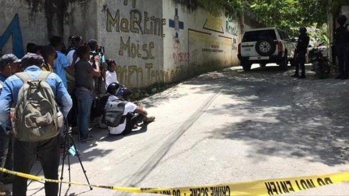 Presiden Jovenel Moise ditembak mati di kediamannya di Port-Au-Prince oleh sekelompok orang.
