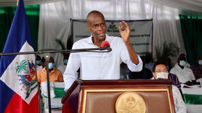 Presiden Jovenel Moise ditembak mati di kediamannya di Port-Au-Prince oleh sekelompok orang.
