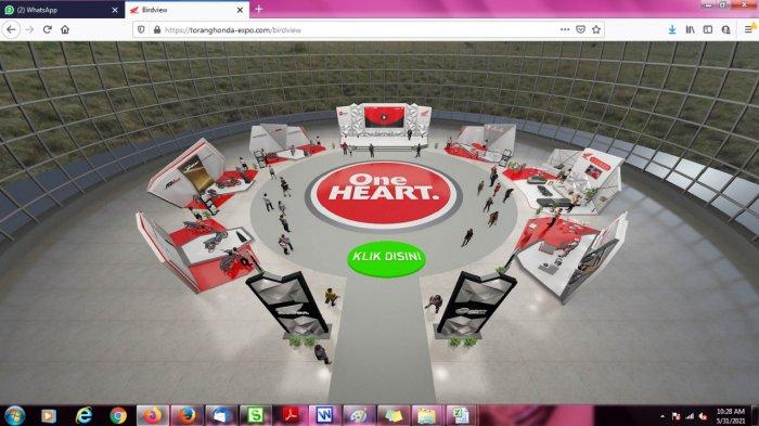 PT Data Adicipta Wisesa kembali menggelar Honda Virtual Exhibition Torang Honda Expo yang berlangsung 29 Mei hingga 4 Juni 2021.