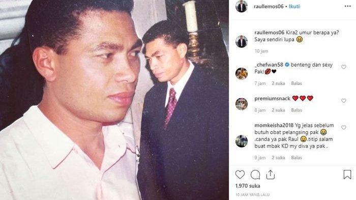Raul Lemos masa muda