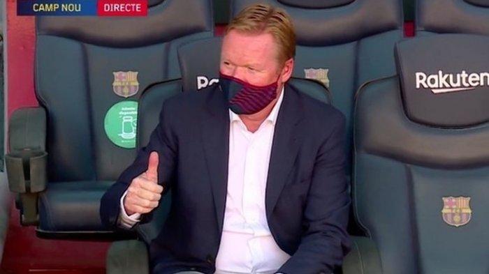 Ronald Koeman, pelatih Barcelona