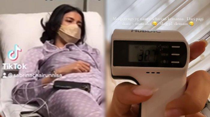 Sabrina Chairunnisa alami keracunan makanan