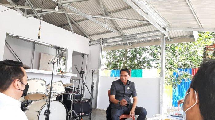 Bupati Bolaang Mongondow Timur (Boltim) Sulawesi Utara, Sam Sachrul Mamonto menerima kunjungan manajemen Tribun Manado pada Rabu 28 Juli 2021