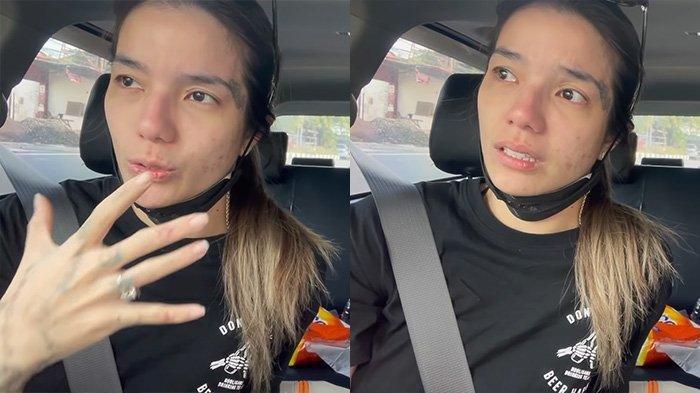 Sheila Marcia menangis saat ditinggal Dimas Akira