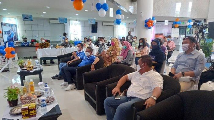 Suasana dalam pengundian Bank BRI