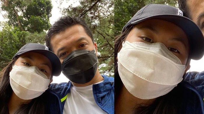 Taufik Hidayat dan putrinya, Natarina
