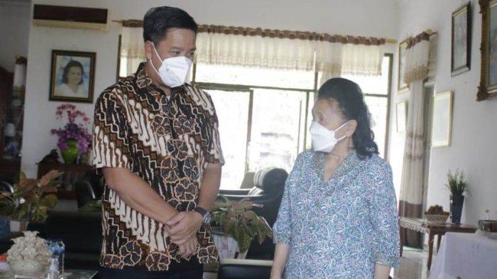 Pdt Yvonne Awuy-Lantu, Ketua Majelis Daerah Gereja Pantekosta di Indonesia (GPdI) Sulut merayakan Hari Ulang Tahun ke -75, Jumat (10/9/2021).
