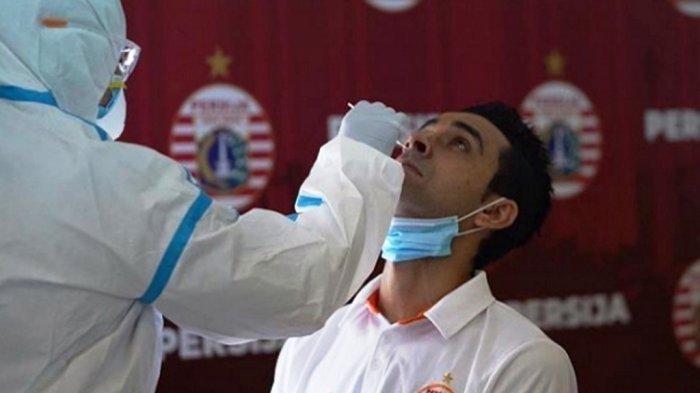 Ilustrasi swab test
