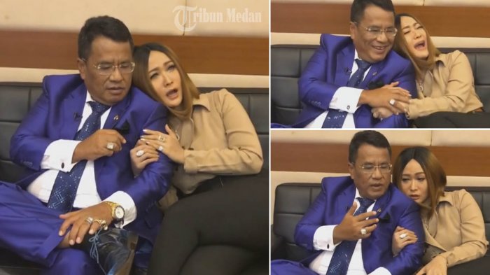 Inul Daratista nempel dengan Hotman Paris Hutapea