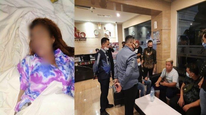Yuliana tewas di kamar hotel (Tribun Sumsel)