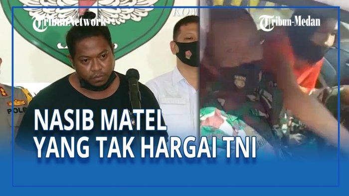 Koordinator mata elang alias debt collector yang menghakimi Babinsa TNI AD Serda Nurhadi, Hendrik Liatongu, meminta maaf.