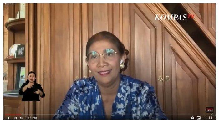 Mantan Menteri Kelautan dan Perikanan, Susi Pudjiastuti