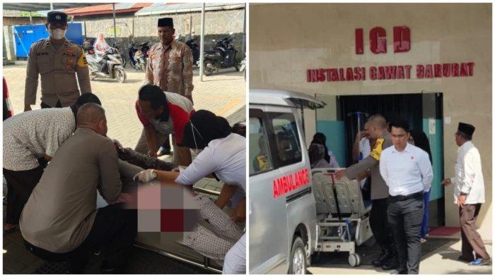 Kondisi Dewi Dahliana, korban pembacokan mantan suami yang kritis akibat wajahnya terbelah ditebas parang