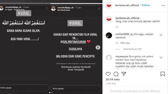 Postingan Sunan Kalijaga yang dibagikan @labeturah_official. Menyindir Ayah Taqy Malik?