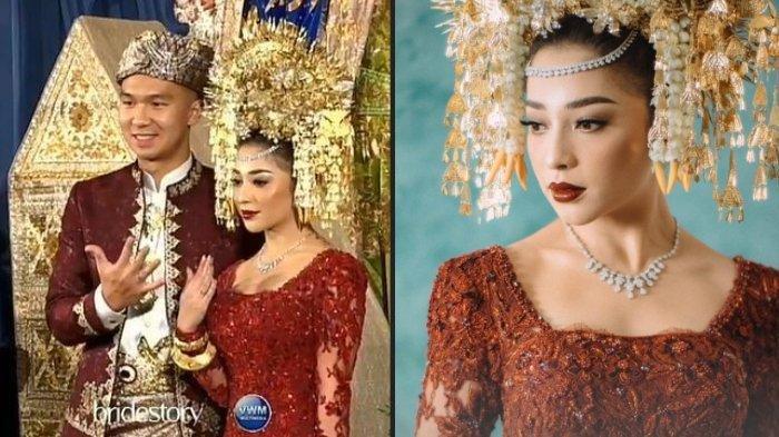 Potret akad nikah Nikita Willy dan Indra Priawan.
