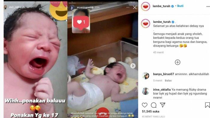 Tangkapan layar unggahan Lambe Turah