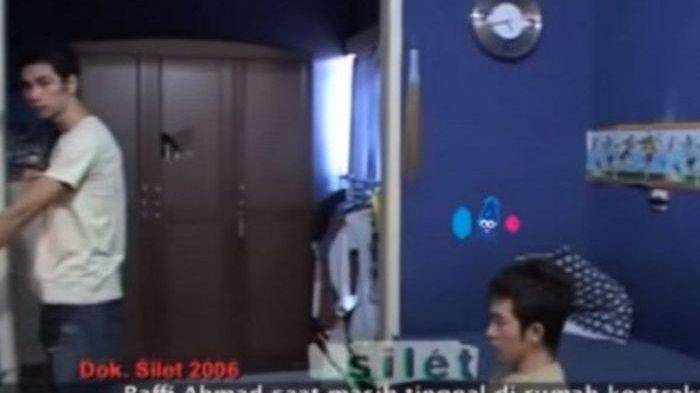 Suasana di dalam kontrakan Raffi Ahmad.