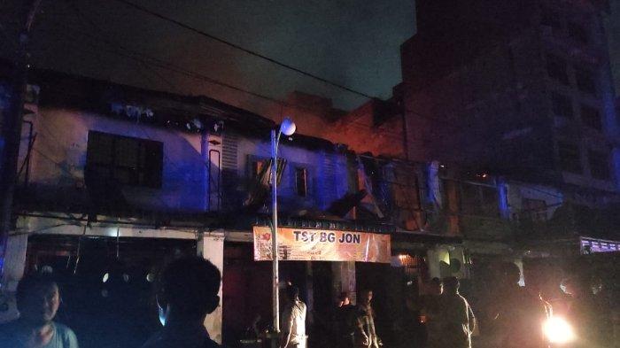 Suasana kebakaran di Lubukpakam
