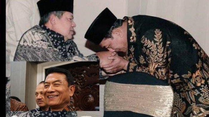 Moeldoko cium tangan SBY -