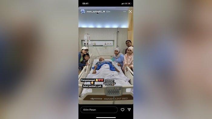 Abdul Rozak, ayah Ayu Ting Ting tengah dirawat di rumah sakit