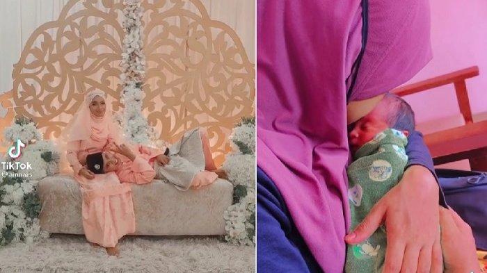 Ain kehilangan suami 22 hari setelah nikah, kini melahirkan sendiri