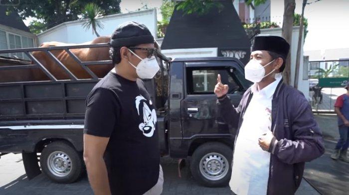 Andre Taulany beli sapi limosin untuk kurban di momen Idul Adha 2021.