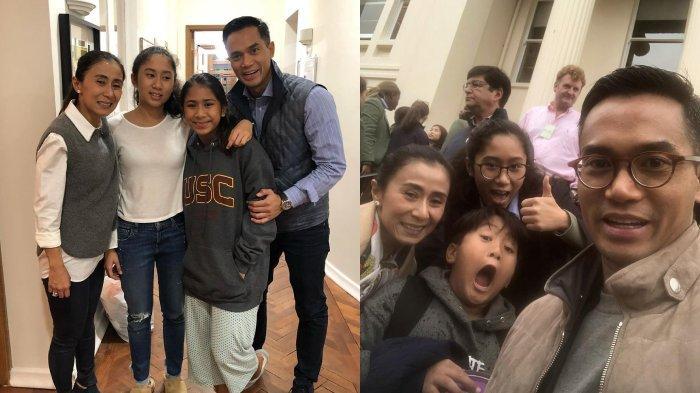 Anindya Bakrie kunjungi Alisha Bakrie di Inggris