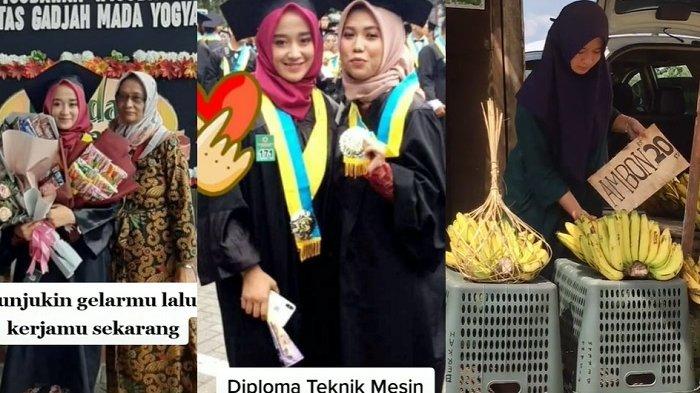 Ayu Suryaningsih lulusan dploma Teknik Mesin UGM, kini jualan pisang